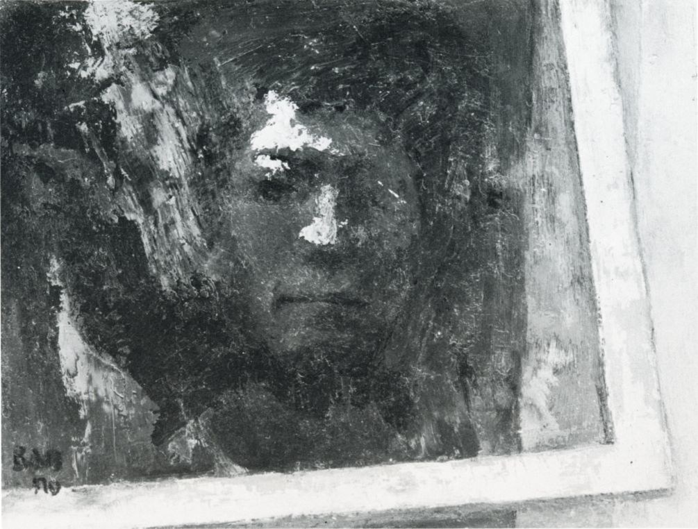 灰色の風景　窓